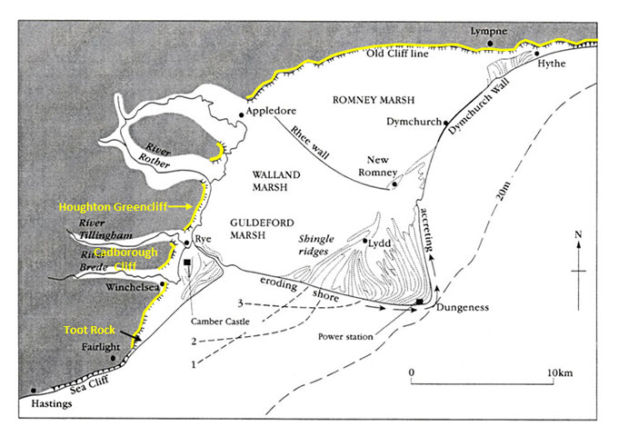 Dungeness Area Map