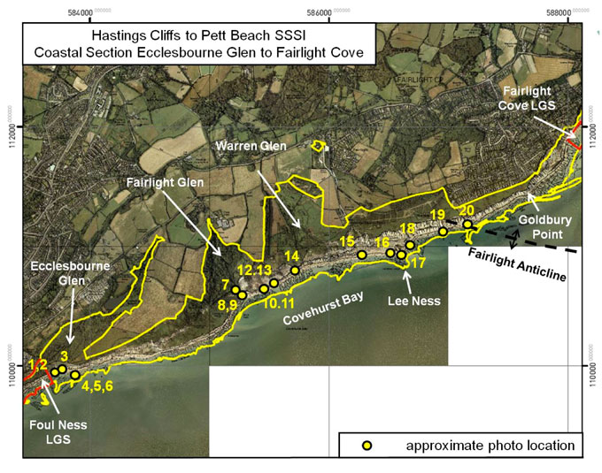 Sussex Geodiversity Partnership Hastings to Pett Beach