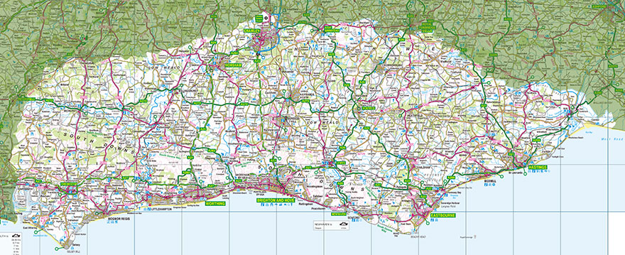Sussex Basemeap